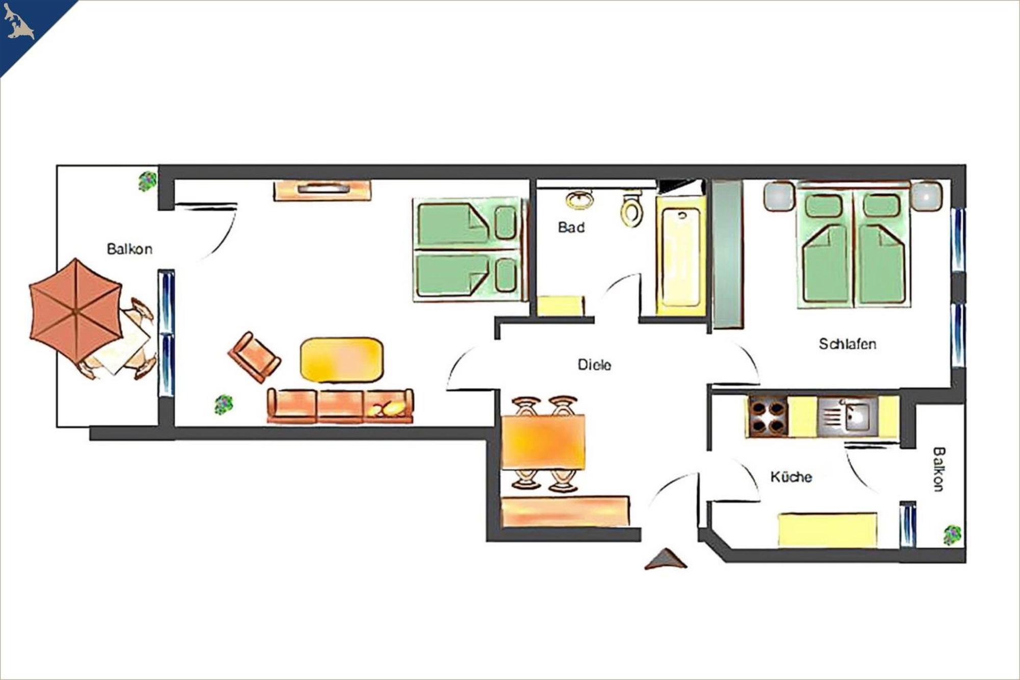 Apartment Seemoewe Heringsdorf Dış mekan fotoğraf